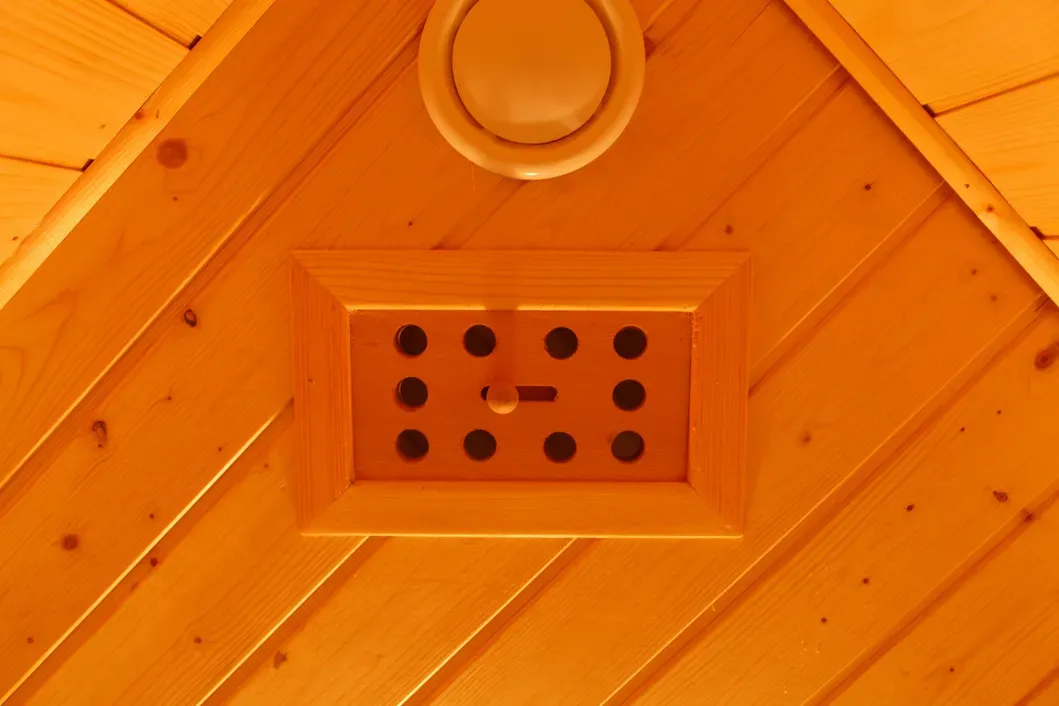 赤外線サウナ用2人用木製サウナ室