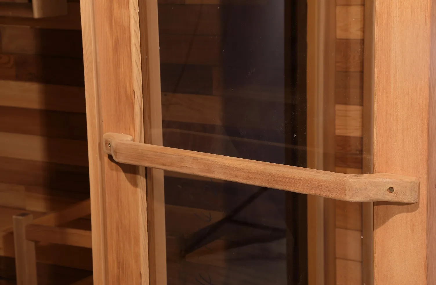 屋外ヘムロック遠赤外線サウナ