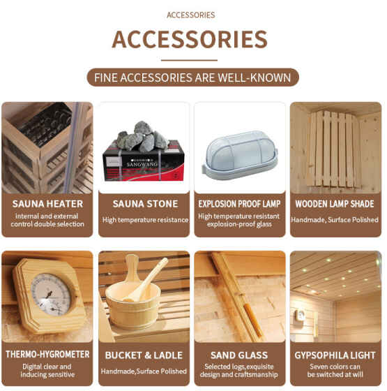 屋外ガラスドア屋外蒸し室