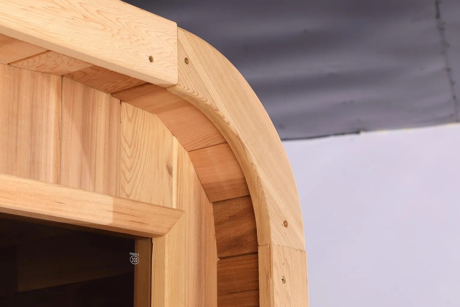 屋外ヘムロック遠赤外線サウナ