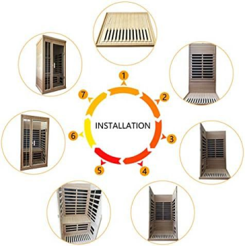 家庭用遠赤外線サウナ: 低EMF、クロモセラピー、スマートコントロール 家庭用遠赤外線サウナ: 低EMF、クロモセラピー、スマートコントロール