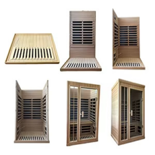 家庭用遠赤外線サウナ: 低EMF、クロモセラピー、スマートコントロール